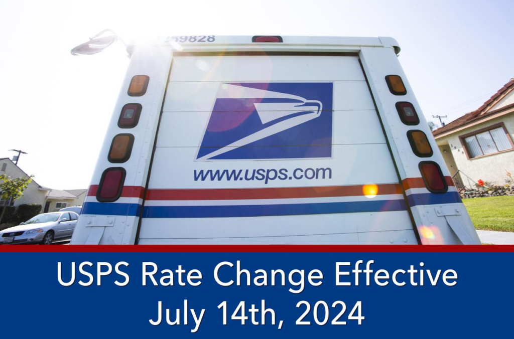 Mailing Rate Increase Effective August 1, 2024