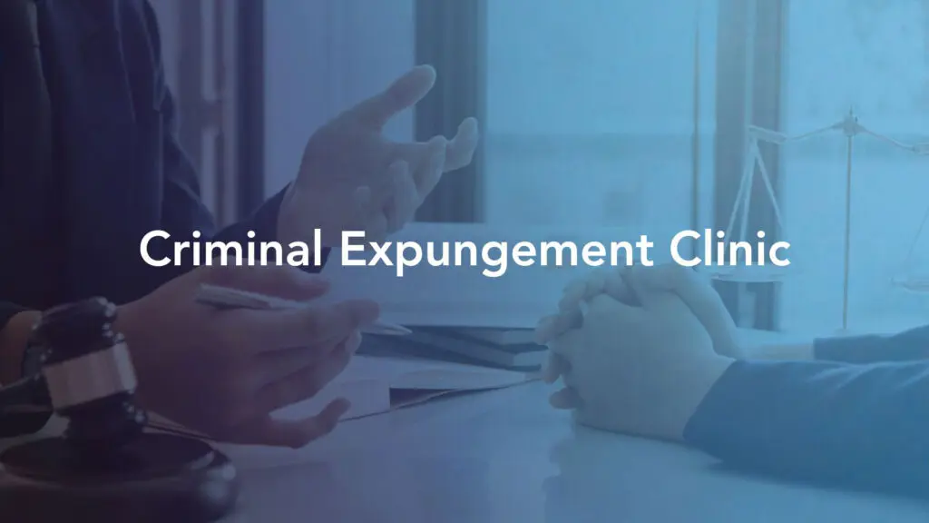 Expungement Clinic